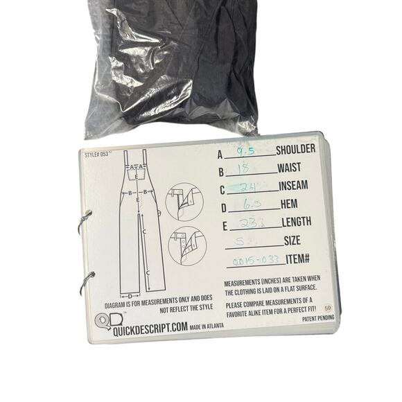 urban outfitters The Romperalls Overalls square neck loose jumpsuit sz s gray - Picture 9 of 9